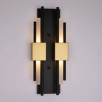 Aplique de pared Glitch | Lámpara LED regulable con control táctil y mando a distancia