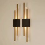 Aplique de pared Glitch | Lámpara LED regulable con control táctil y mando a distancia