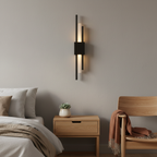 Aplique de pared Glitch | Lámpara LED regulable con control táctil y mando a distancia