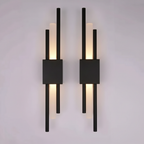 Aplique de pared Glitch | Lámpara LED regulable con control táctil y mando a distancia