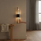 Aplique de pared Glitch | Lámpara LED regulable con control táctil y mando a distancia