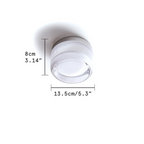 Aplique de pared LED redondo de acrílico moderno