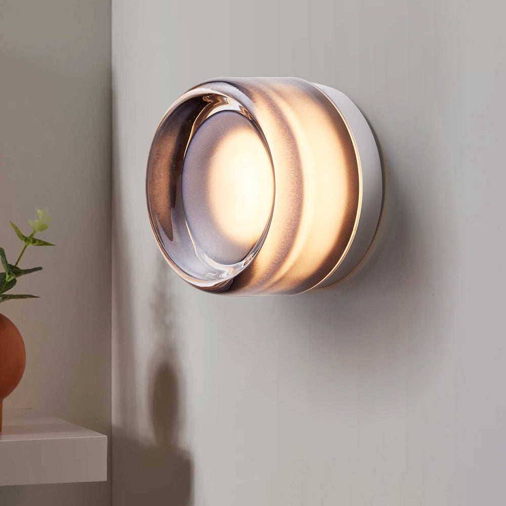 Aplique de pared LED redondo de acrílico moderno