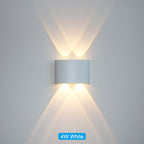Aplique LED de pared exterior e interior impermeable