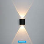 Aplique LED de pared exterior e interior impermeable