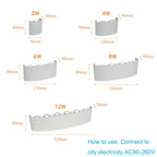 Aplique LED de pared exterior e interior impermeable