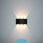 Aplique LED de pared exterior e interior impermeable