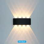 Aplique LED de pared exterior e interior impermeable