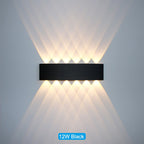 Aplique LED de pared exterior e interior impermeable