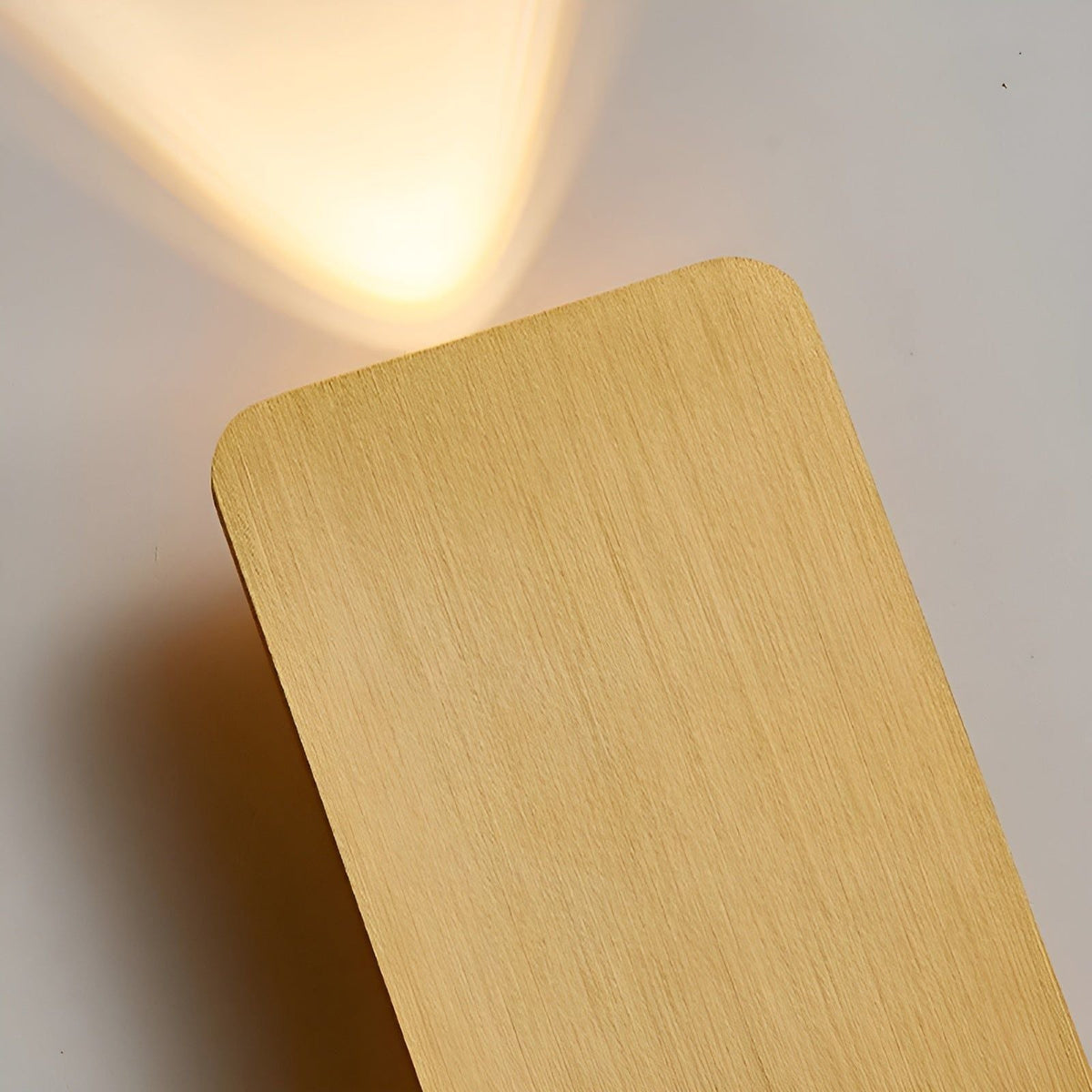 Aplique LED rectangular moderno para escalera y pasillo