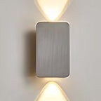 Aplique LED rectangular moderno para escalera y pasillo