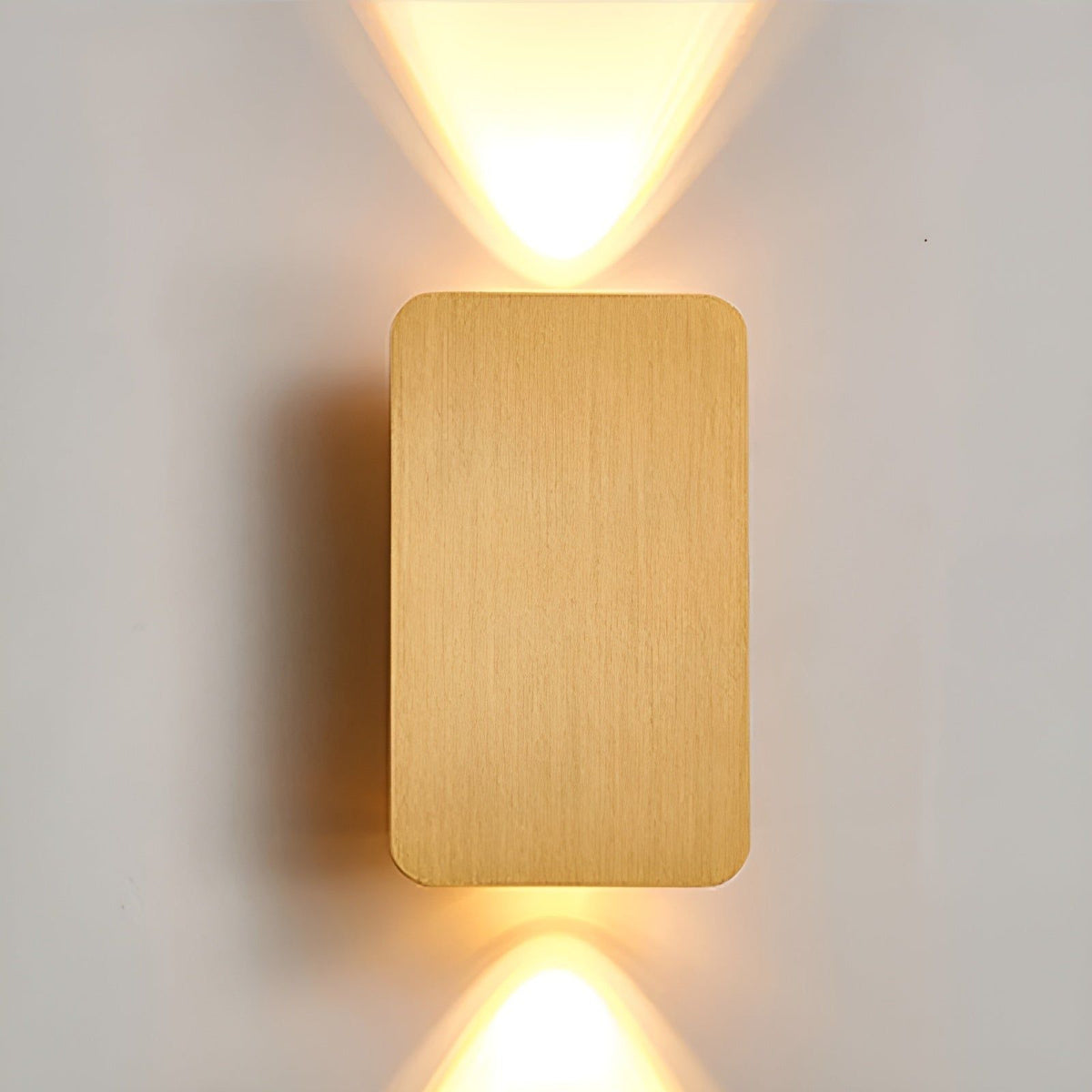Aplique LED rectangular moderno para escalera y pasillo