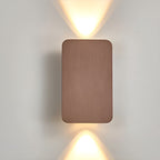 Aplique LED rectangular moderno para escalera y pasillo