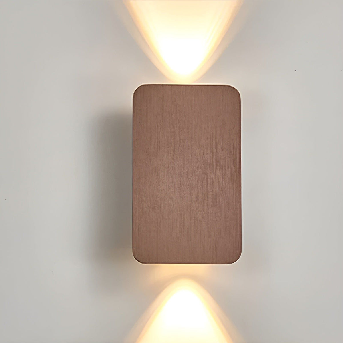 Aplique LED rectangular moderno para escalera y pasillo
