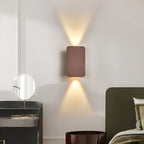 Aplique LED rectangular moderno para escalera y pasillo