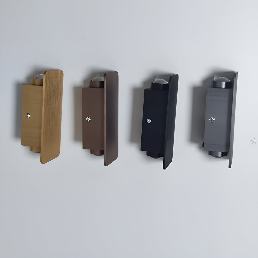 Aplique LED rectangular moderno para escalera y pasillo