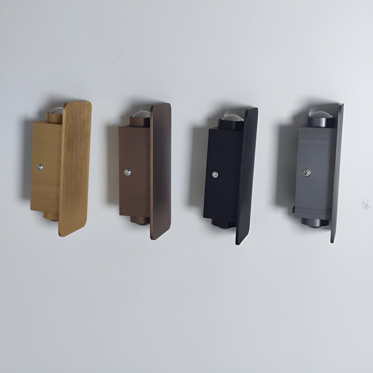 Aplique LED rectangular moderno para escalera y pasillo