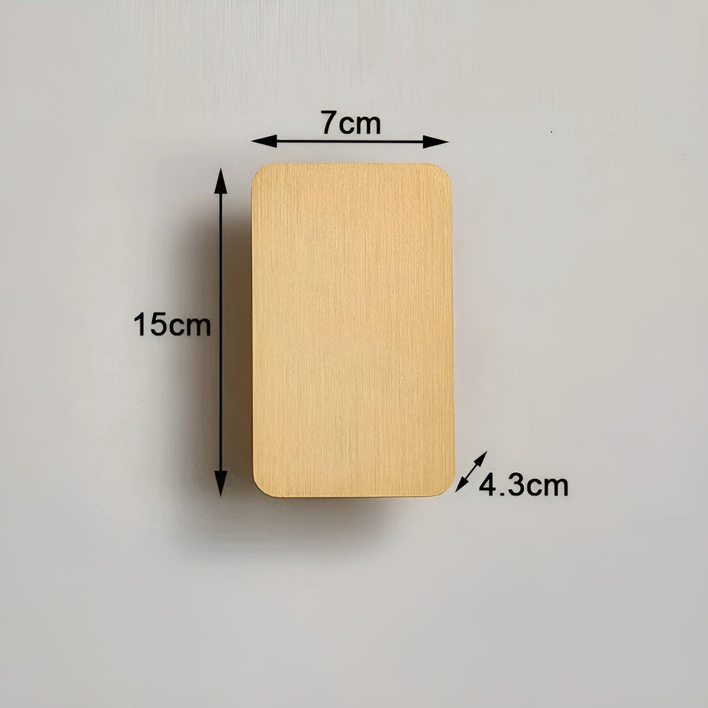 Aplique LED rectangular moderno para escalera y pasillo