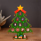 Árbol de Navidad de madera para montar