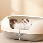 Arenero semiabierto para gatos de 35 cm de ancho