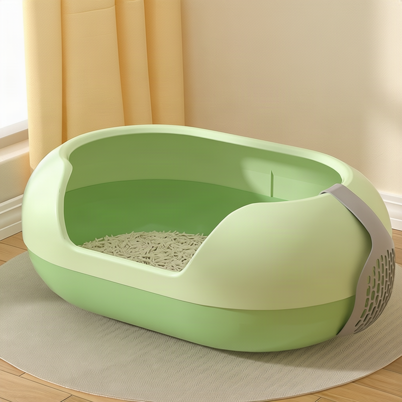 Arenero semiabierto para gatos de 35 cm de ancho