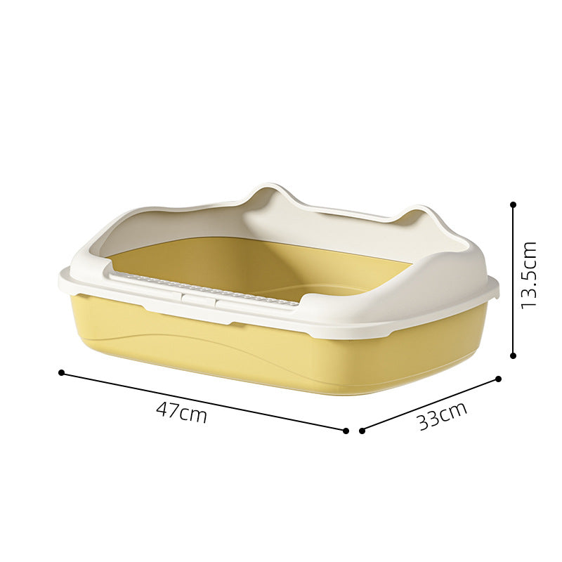 Arenero semiabierto para gatos de 35 cm de ancho