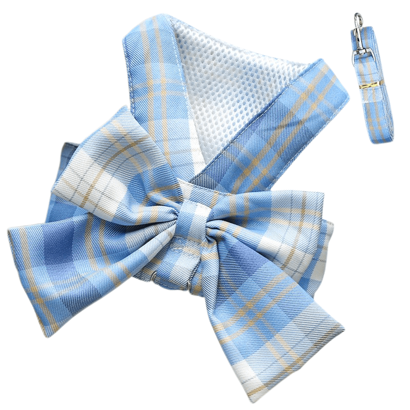 Arnés ajustable para perro AURÉLIEN con lazo decorativo