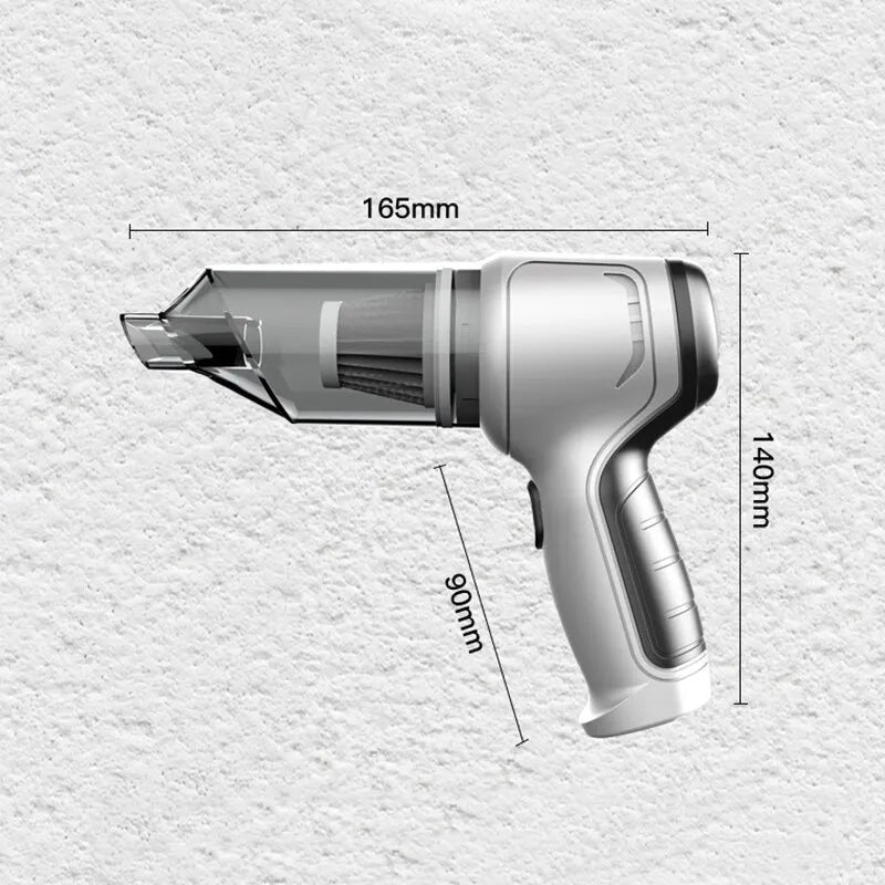 Aspirador de mano inalámbrico 3 en 1 con potente succión