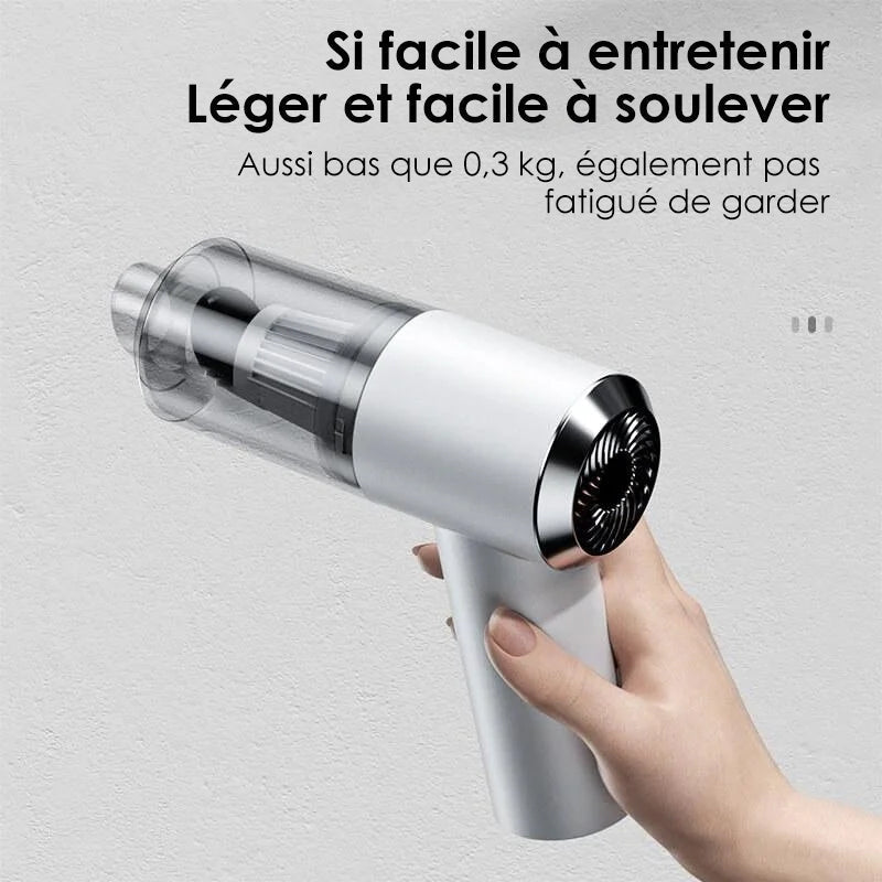 Aspirador de mano inalámbrico para coche