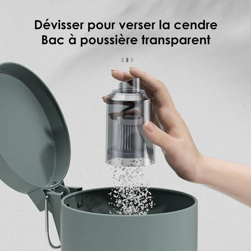 Aspirador de mano inalámbrico para coche