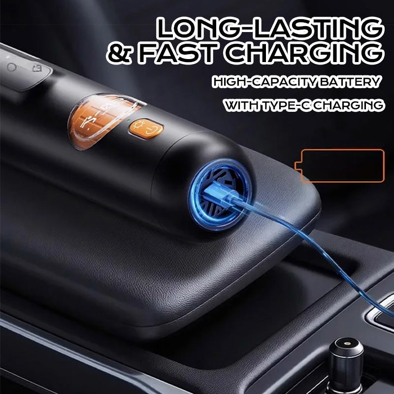 Aspirador de mano SwiftClean con 5 accesorios versátiles