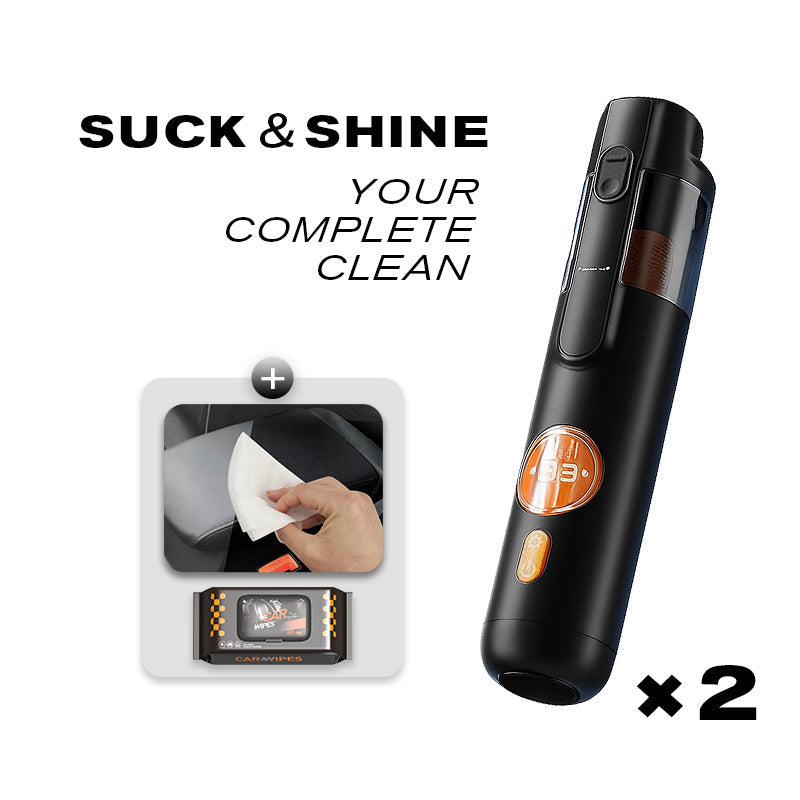 Aspirador de mano SwiftClean con 5 accesorios versátiles
