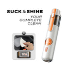 Aspirador de mano SwiftClean con 5 accesorios versátiles