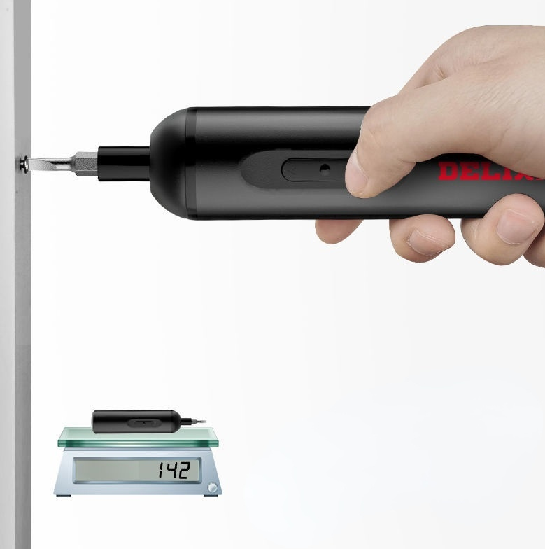 Atornillador eléctrico recargable Turbo con accesorios