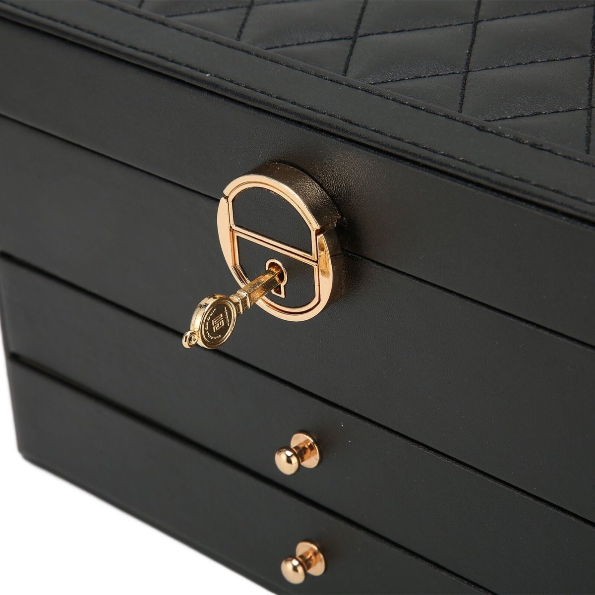 AURELIA BOX – Joyero de piel multicapa para un almacenamiento elegante