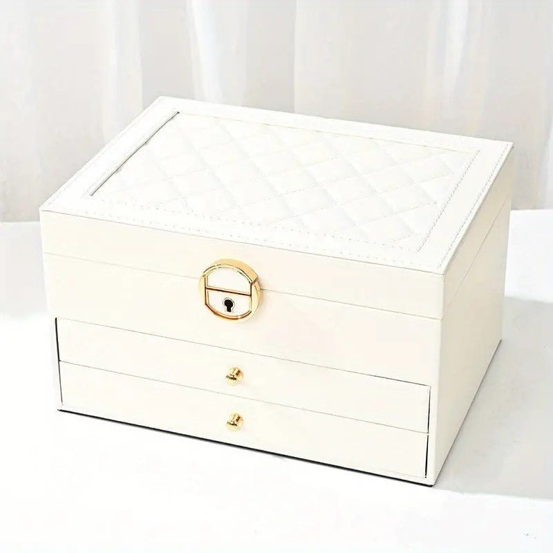 AURELIA BOX – Joyero de piel multicapa para un almacenamiento elegante