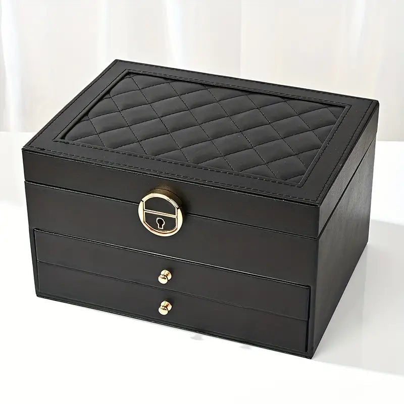 AURELIA BOX – Joyero de piel multicapa para un almacenamiento elegante