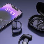 Auriculares Bluetooth de conducción ósea con gancho ergonómico
