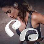 Auriculares Bluetooth de conducción ósea con gancho ergonómico