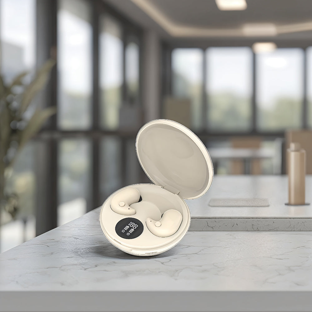 Auriculares Bluetooth inalámbricos con estuche de carga