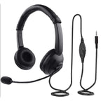 Auriculares con cable y micrófono ultraligeros