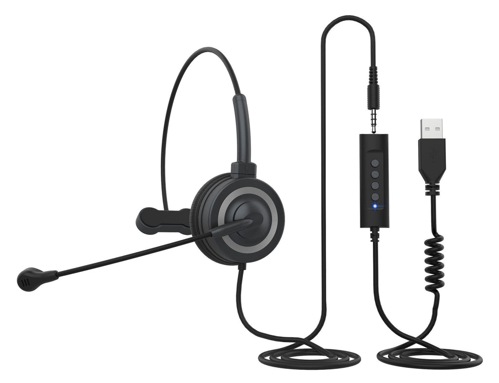 Auriculares con micrófono para ordenador