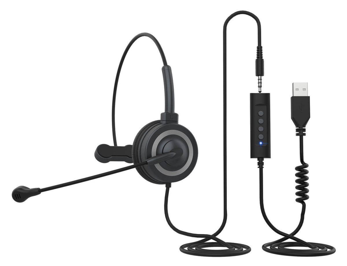 Auriculares con micrófono para ordenador