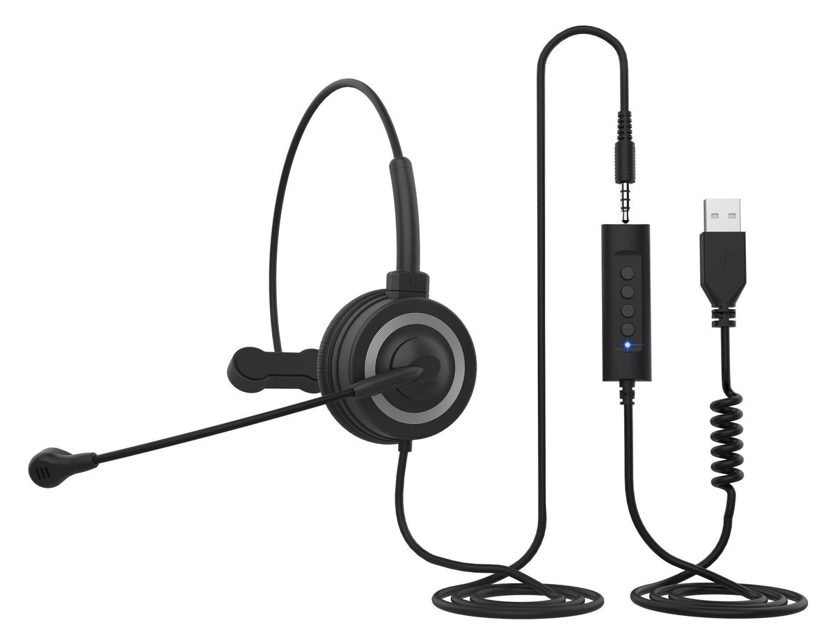 Auriculares con micrófono para ordenador