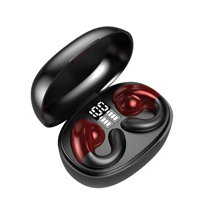 Auriculares deportivos inalámbricos de conducción ósea ultraligeros con Bluetooth