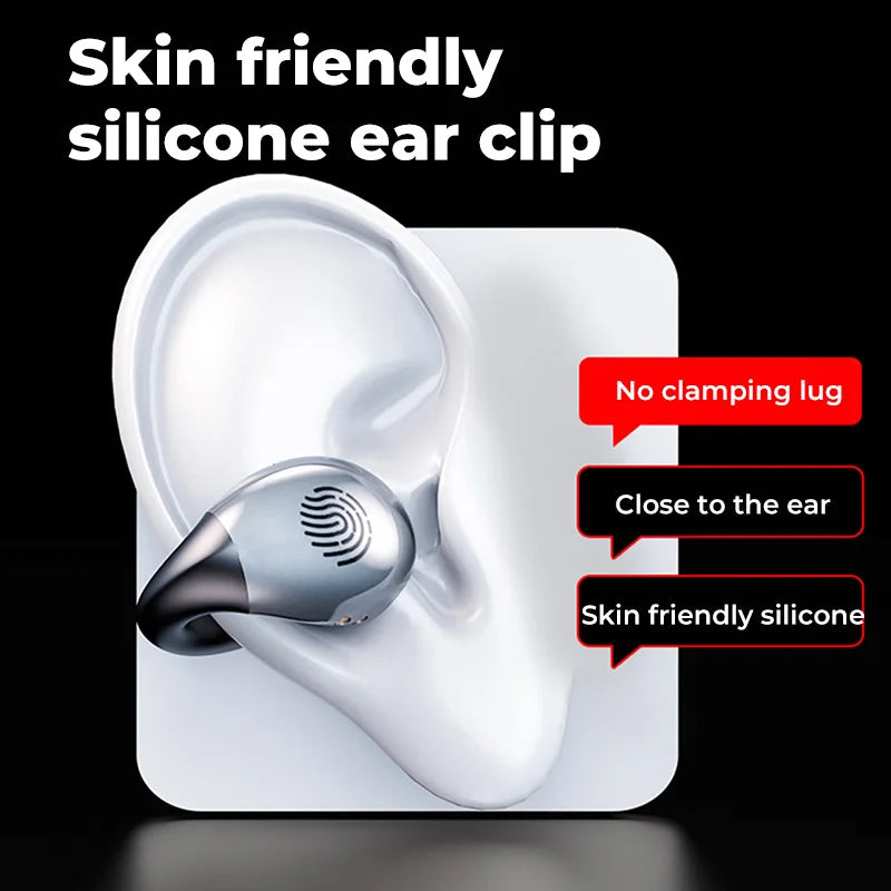 Auriculares deportivos inalámbricos de conducción ósea ultraligeros con Bluetooth