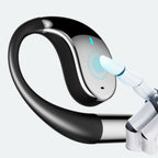 Auriculares inalámbricos de oído abierto con pantalla LED