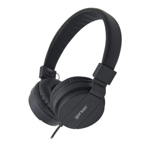 Auriculares plegables portátiles con cable
