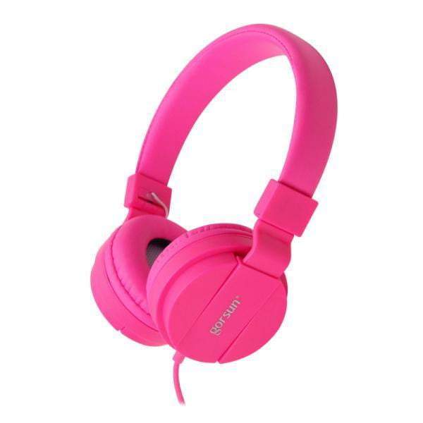 Auriculares plegables portátiles con cable