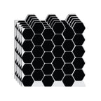 Azulejos adhesivos hexagonales de vinilo resistentes a grasa para cocina